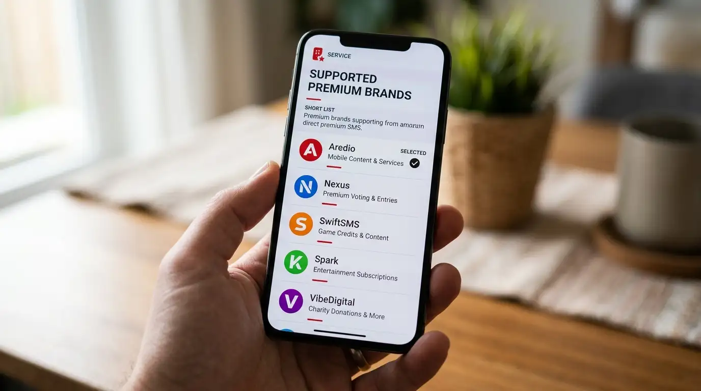 Casina s přímou Premium SMS dostupnou u operátora Vodafone