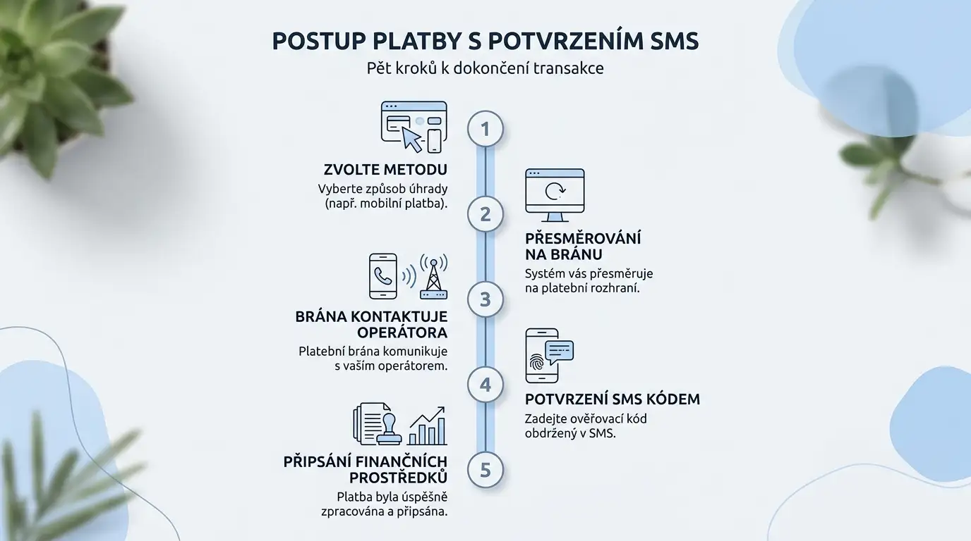 Pět kroků vkladu do casina přes mobilní platbu