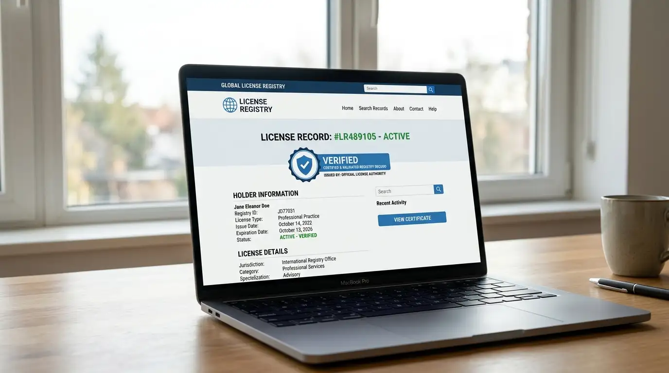Ověření české licence casina v oficiálním registru