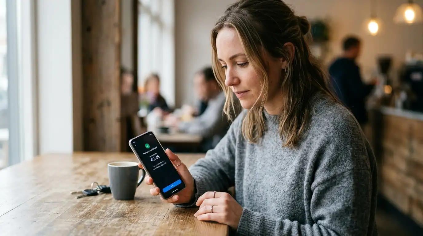 Hráč zvažuje vložení jen malé částky přes mobilní platbu