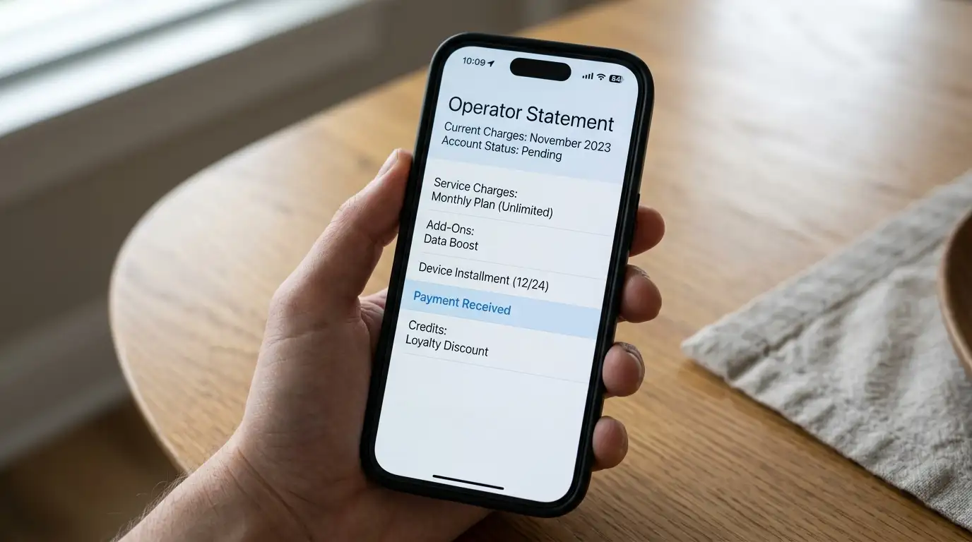 Zobrazení mobilní platby do casina na vyúčtování operátora O2