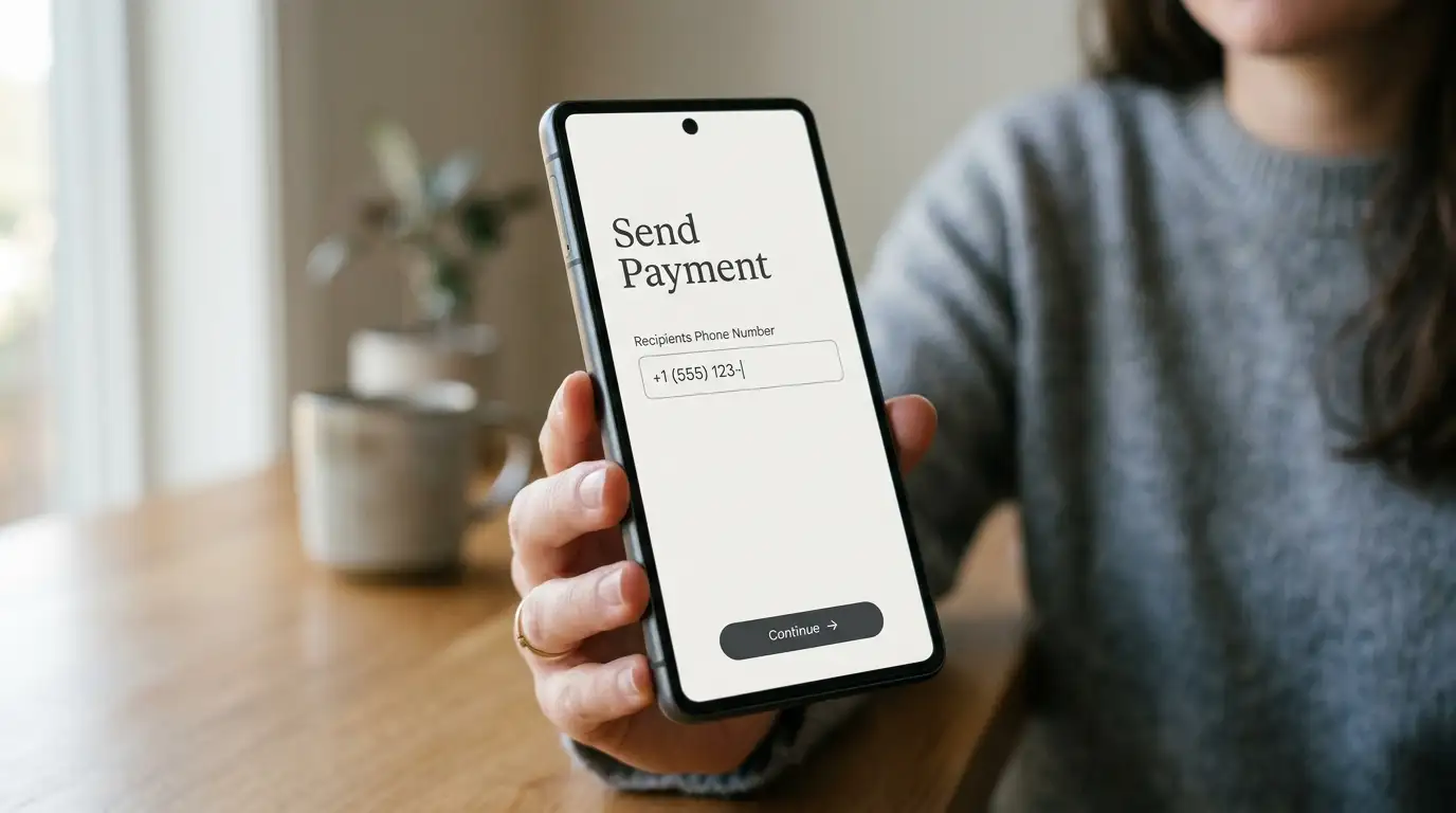 Telefonní číslo jako jediná sdílená informace při SMS vkladu