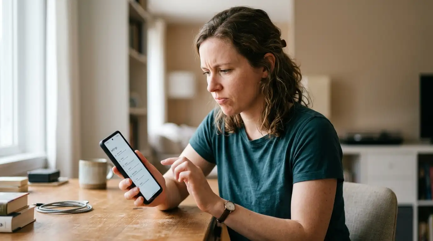 Hráč řeší situaci, kdy mobilní platba prostě neprojde
