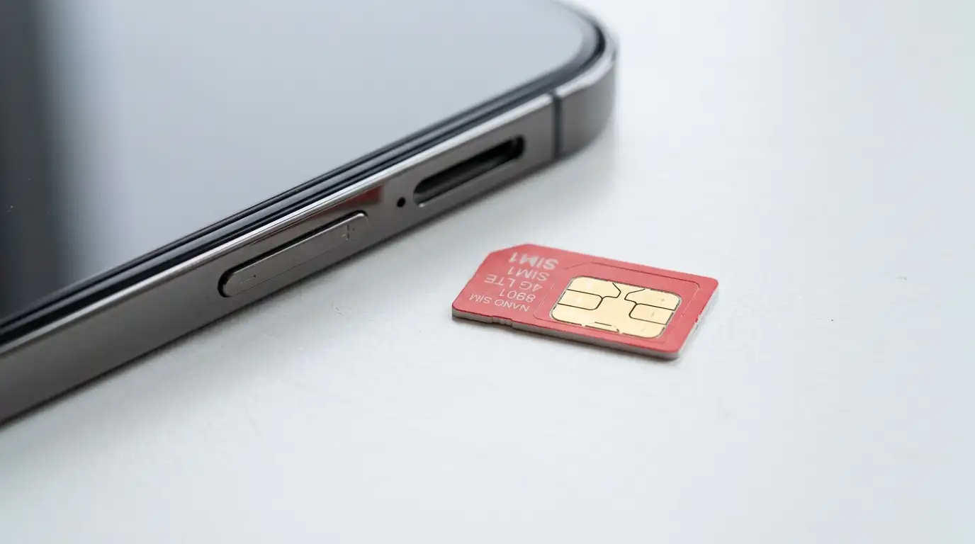 SIM karta Vodafone připravená pro vklad přímou Premium SMS